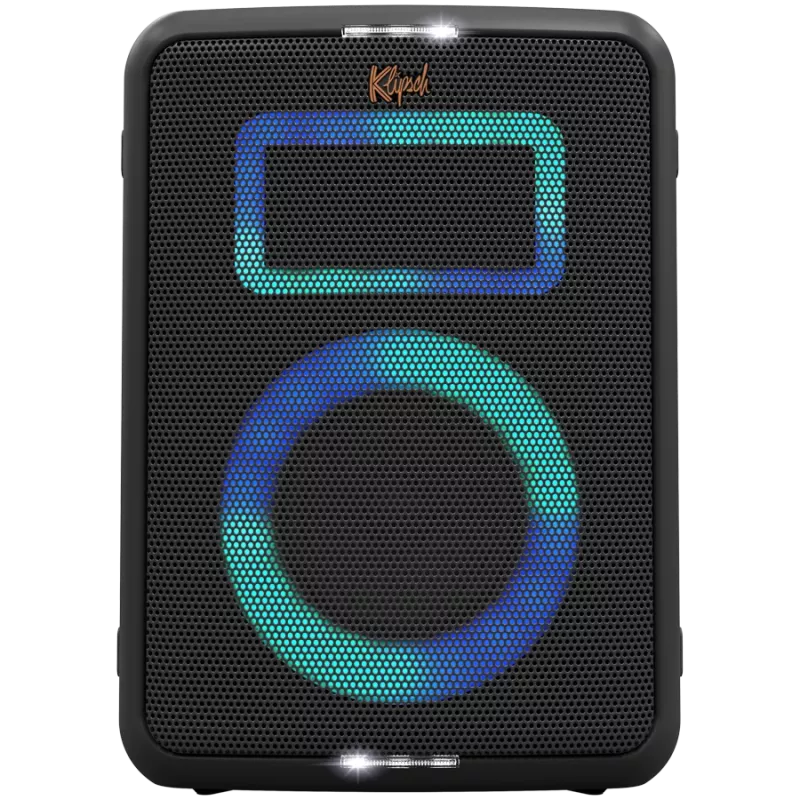Parteikõlar KLIPSCH Vegas — juhtmega ja juhtmeta, kõlar 13,3 cm, 49–20000 Hz, 95 dB, akutoitega, must