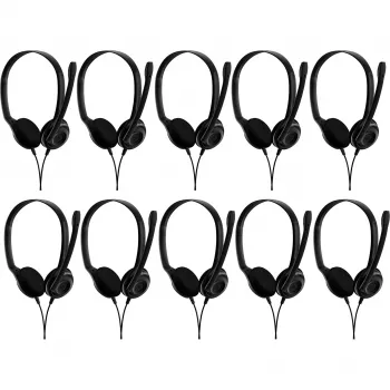 EPOS SENNHEISER EDU 10 PEAKOPLIKOMPLEKT, 3,5 MM PISTIK ARVUTILE, MAC-ile, CHROMEBOOK-ile, TAHVELARVUTILE – KOMPLEKT SISALDAB 10 TK