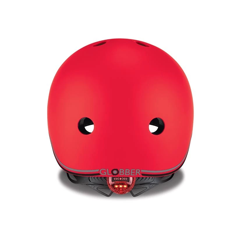 Globber | Punane | Kiiver | Go Up Lights, XXS/XS (45-51 cm)