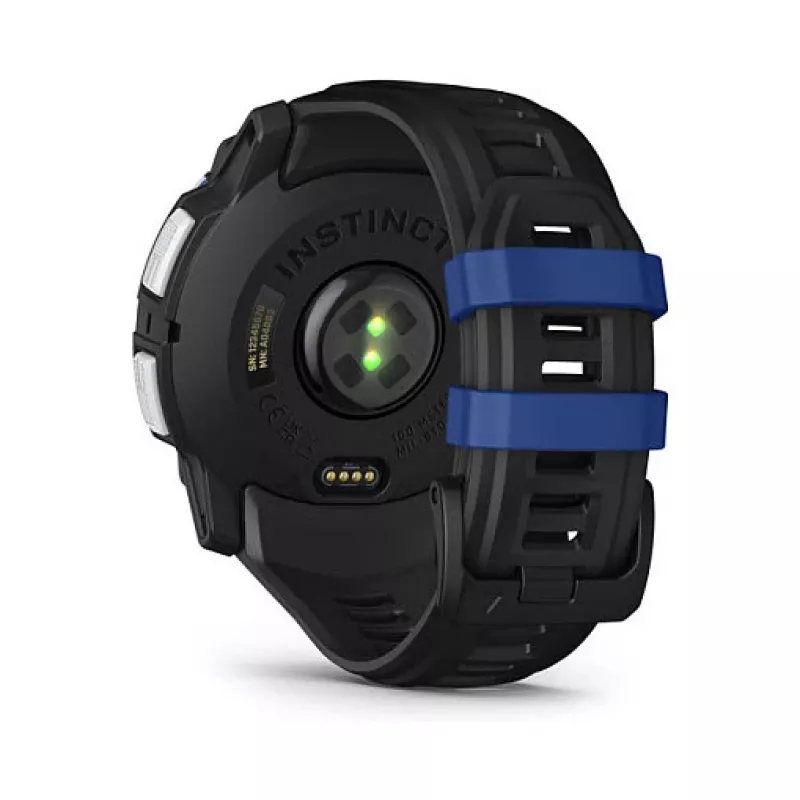 Nutikell GARMIN Instinct 3.05 cm (1.2 tolli) AMOLED 45 mm 390x390 px Puutetundlik ekraan Must Valge GPS 4 GB 53 g Silikoonrihm