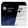 HP 55X 2-pack suure tootlikkusega must originaal LaserJet toonerikassetid