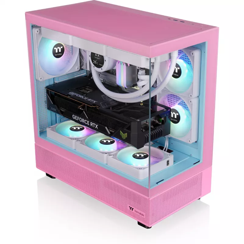 Thermaltake View 270 Plus TG ARGB Bubble Pink - korpus - ATX - Midi/Mini torn - ATX