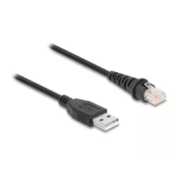 DeLOCK RJ50 USB 2.0 tüüp-A vöötkoodiskanneri kaabel 2 m