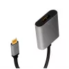 LogiLink CUA0102 USB 3.2 Gen1 USB-C - DisplayPort-kaabel 0,15 m must