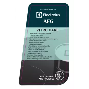 Pliidipuhastuskreem Electrolux Vitro Care 300 ml — kreem keraamilistele ja induktsioonpliitidele, pudel dosaatoriga