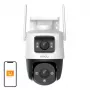Imou Cruiser Dual Turret IP turvakaamera välitingimustesse 2304 x 1296 pikslit, laekinnitus