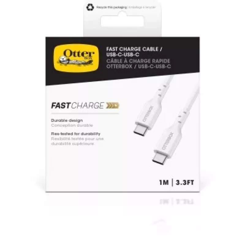 USB-C–USB-C kaabel OTTERBOX 78-81359, 24-kontaktiline, 1 m, 3 A