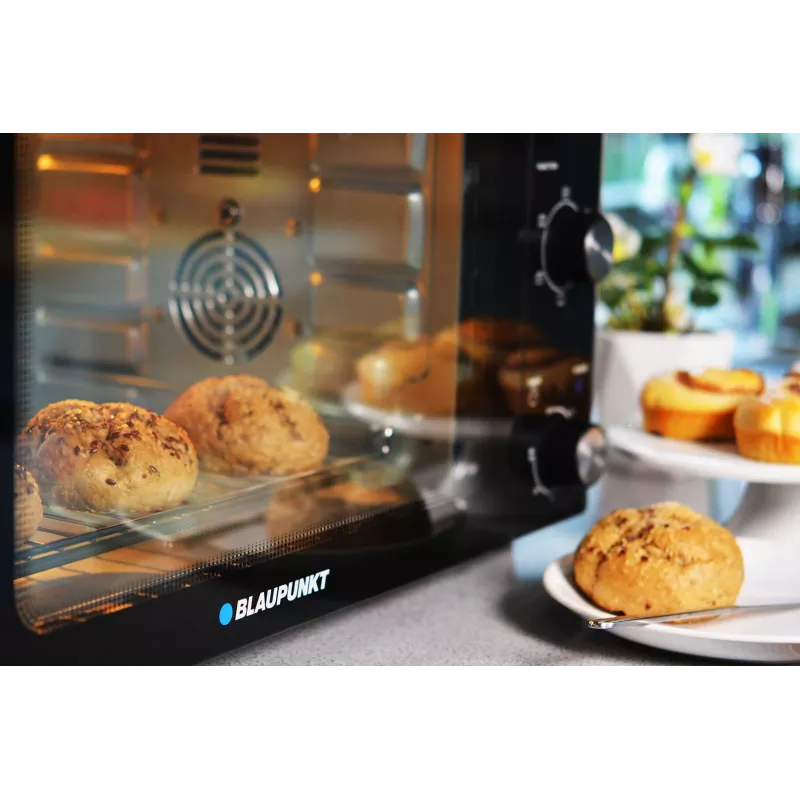 Blaupunkt EOM601 ahi Must, Roostevaba teras