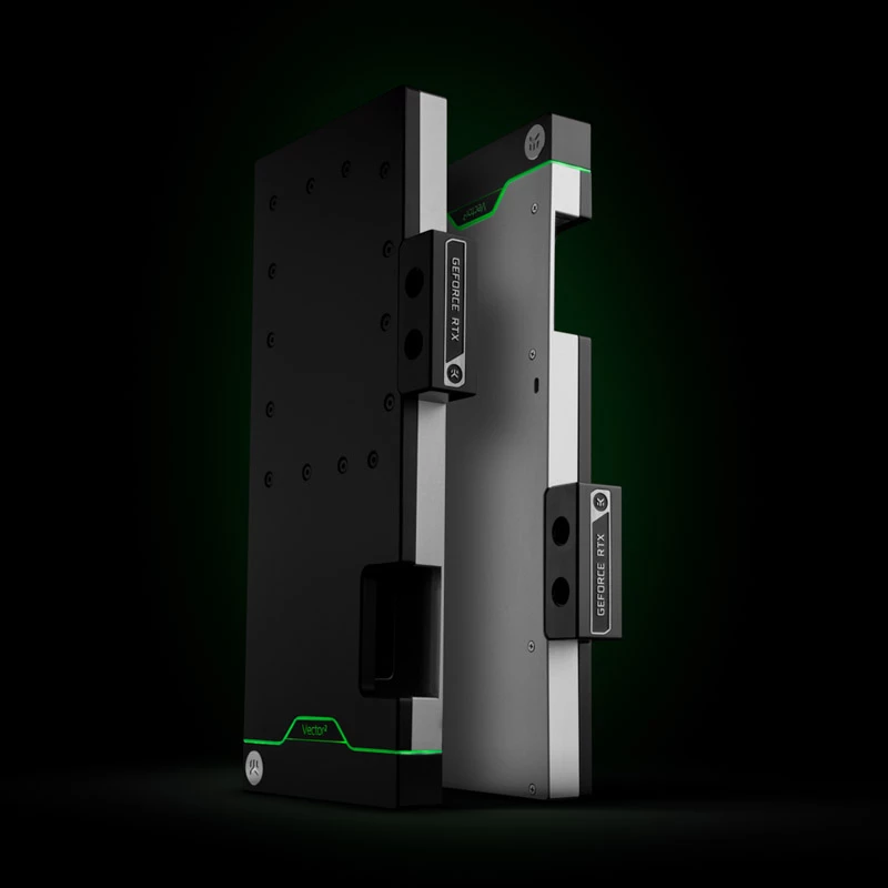 EK-Quantum Vector² FTW3 RTX 3080/90 taustplaat – hõbedane