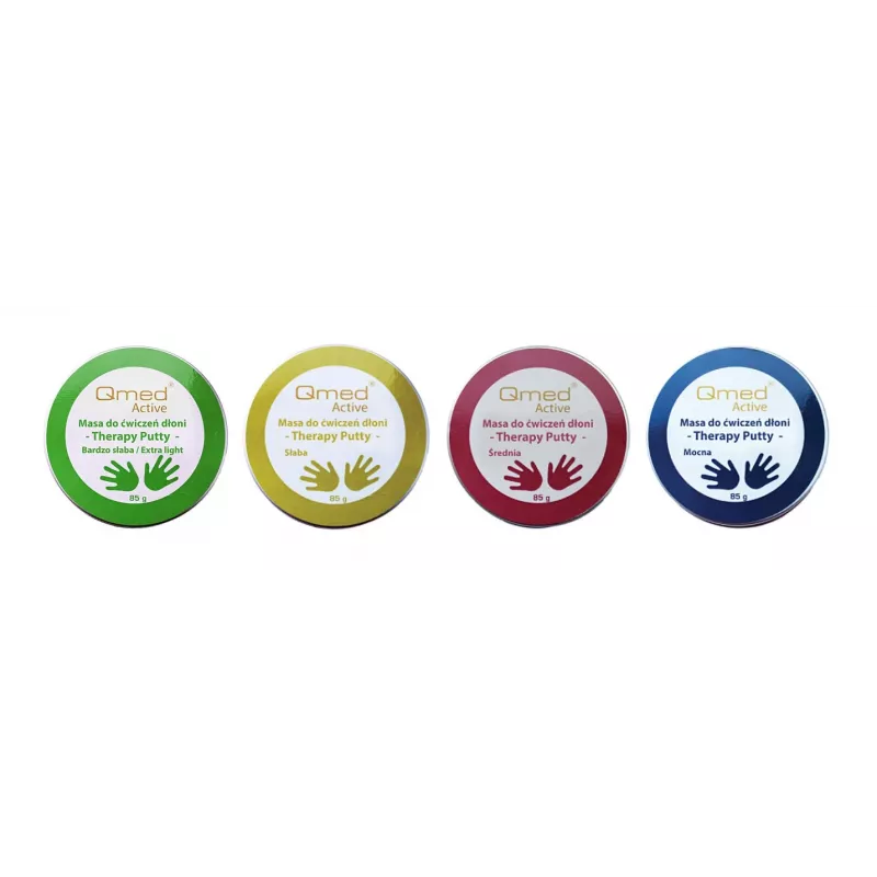 Taastusravipahtel MDH — punane, 100% silikoon, keskmise vastupanuga, 80 g, purk