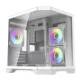 Darflash FT350 arvuti korpus + 5 aRGB ventilaatorit (valge)