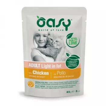 Oasy tükid kastmes Täiskasvanud madala rasvasisaldusega 85 g