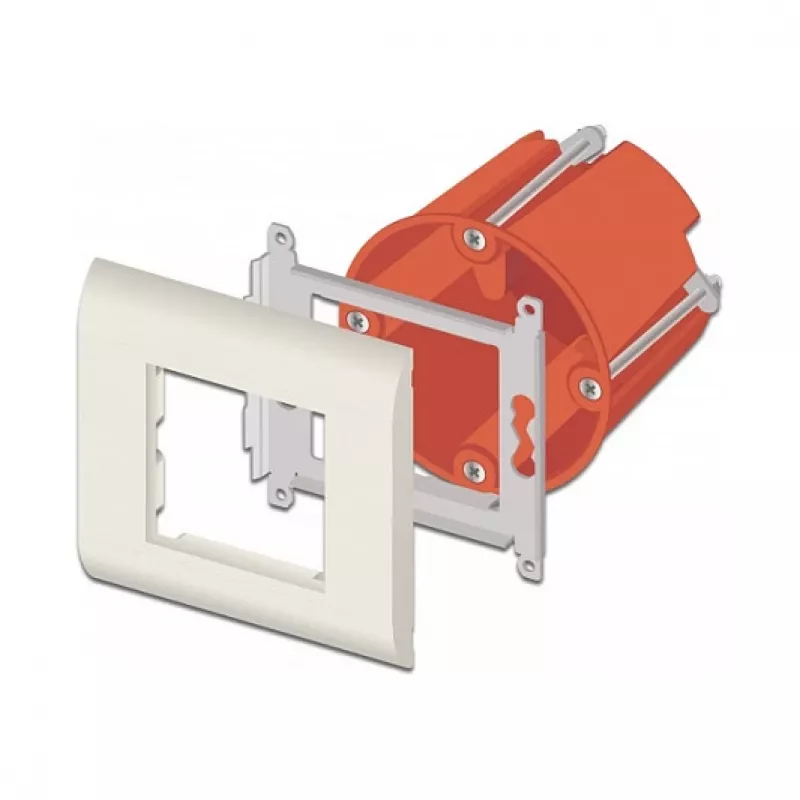 Moodulihoidik DeLOCK Easy 45 80x80 mm valge