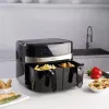 Taurus Air Fry Digital Duo Double 9 L 2200 W kuumaõhufritüür Must