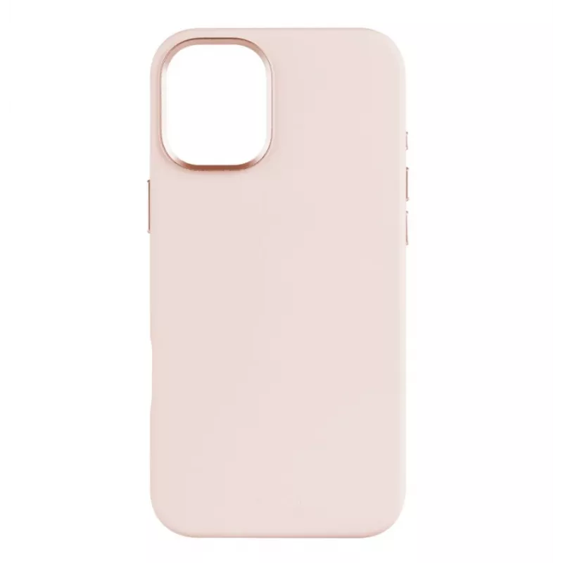 Fikseeritud MagFlow | Tagakaas | Apple | iPhone 16 Plus | Vedelsilikoon | Roosa