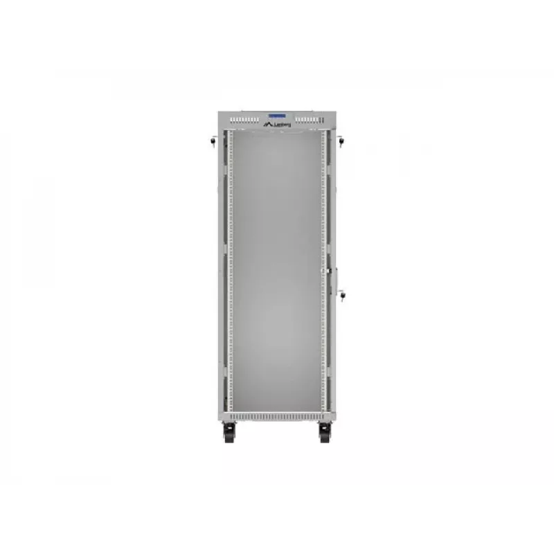 19-tolline 32U LANBERG püstikapp hall klaasukse ja LCD-ga 600×800 mm (tasapakendis)