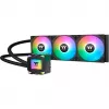 Vedelikjahutuse komplekt THERMALTAKE LA360 ARGB, 120 mm ventilaatorid, 360 W TDP, must