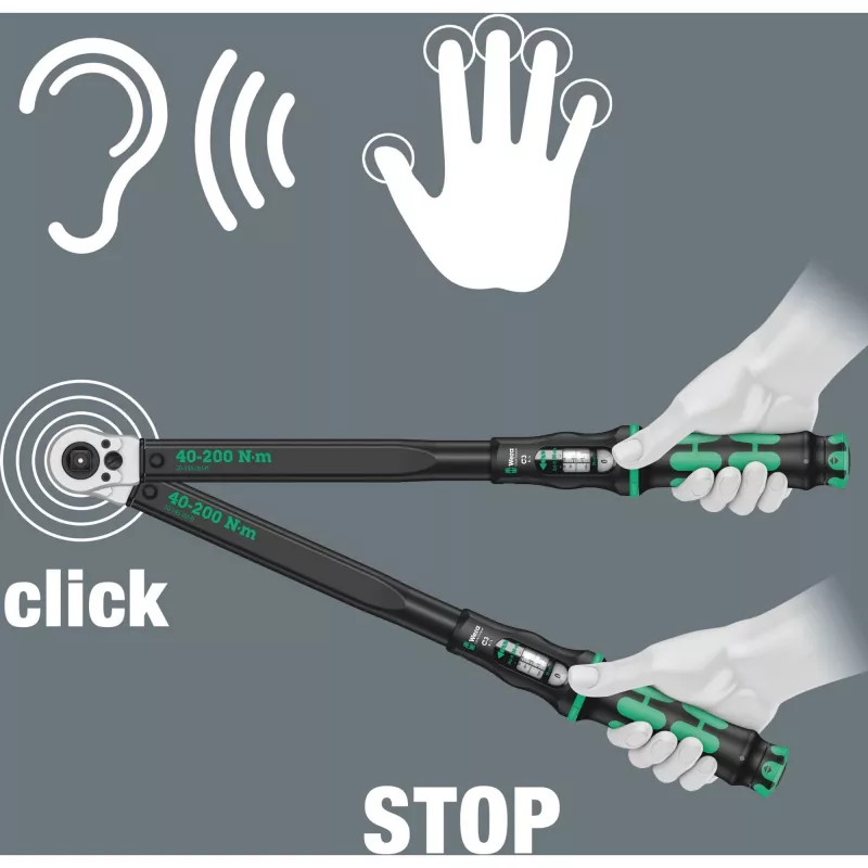 Click-Torque C 3 R/L 05075626001 pöördemomendivõti 1/2 12,5 mm 40 (05075626001)