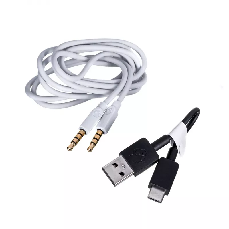Skullcandy Hesh ANC kõrvaklapid, juhtmega ja juhtmevaba, peakomplekt, kõned/muusika, USB USB-C, Bluetooth, valge