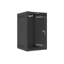 Seinale kinnitatav riiul LANBERG WF10-2309-10B 9U, 469×280×310 mm, 10-tolline sügavus, must, IP20
