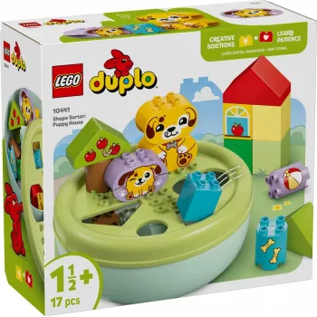 Konstruktsioonimänguasi LEGO DUPLO Shape Sorter Puppy House 10441, 17 osa, vanusele 1½–5 aastat
