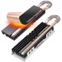 GrauGear Heatpipe jahutusradiaator SSD M.2 NVMe 2280 grafeen-vask (G-M2HS07-GC)