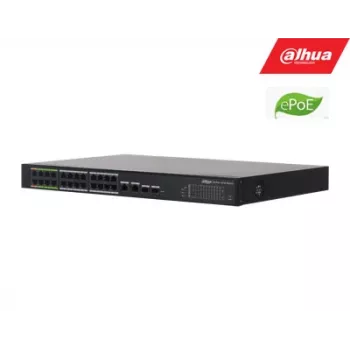 Dahua Technology ePoE DH-LR2226-24ET-360-V2 võrgulüliti hallatav L2 Gigabit Ethernet (10/100/1000) Power over Ethernet (PoE) must
