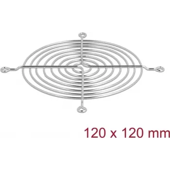Ventilaatorivõre DeLOCK 67308 Metall Hõbedane 113,8 mm