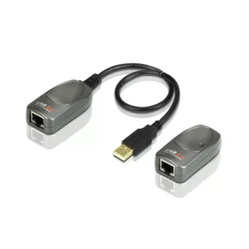 ATEN USB 2.0 üle Cat5e/6 pikendaja (60 m), 31 mm, 63 mm, 21,9 mm, 170 g, 40 g, 20 g