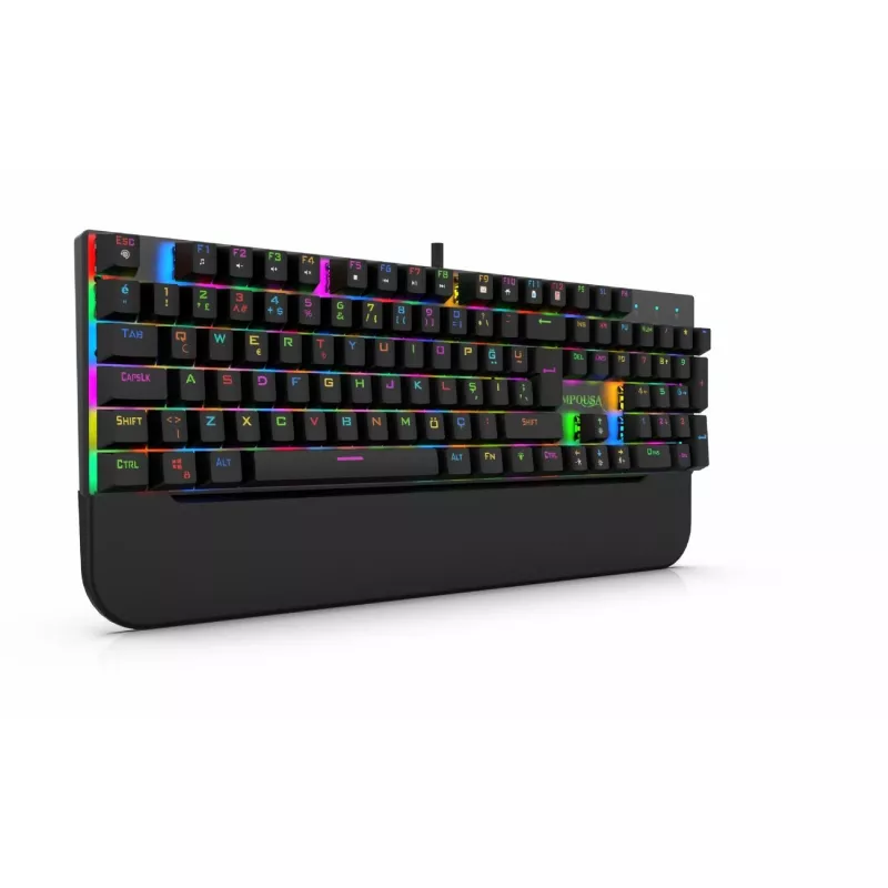 Incase Gaming Keyboard IKG-443 Mehaaniline, RGB, saksa paigutus