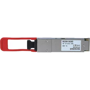 Fiber Optic QSFP transiiver BlueOptics BO25K13630D 40GBASE-ER4L 30 km 1310 nm