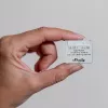 Nutikas lüliti Shelly Qubino Wave PM Mini hall, juhtmevaba, 110–240 V, 16 A, 24–30 V alalisvool, 868,4 MHz