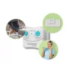 Elektrostimulaator Medisana TT-10E TENS juhtmevaba laetav seade — 5 programmi, 10 intensiivsustaset, 2 elektroodi (74×55 mm)