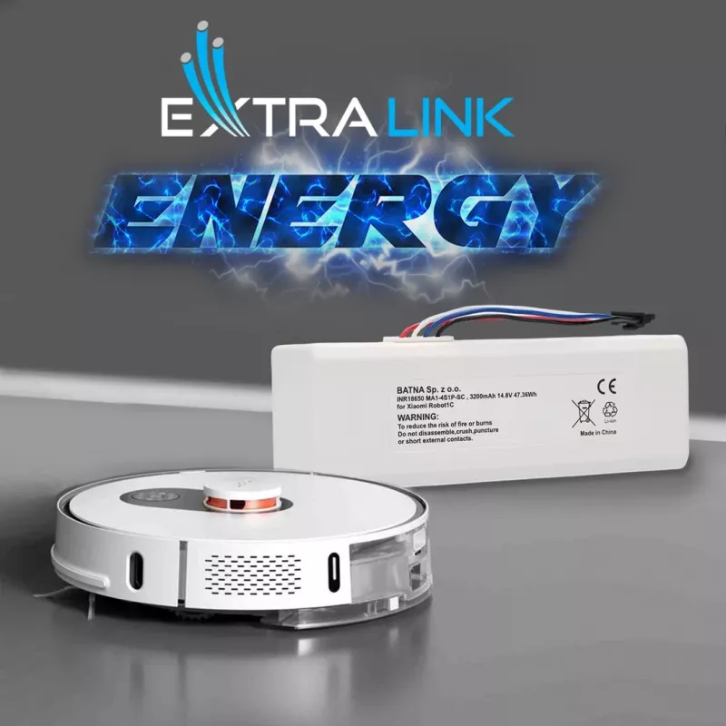 Aku Xiaomi Robot 1C P1904-4S1P-MM, 3200mAh, 47,36Wh, STYTJ01ZHM Mijia 1C P1904-4S1P-MM (Dreame MC1808)