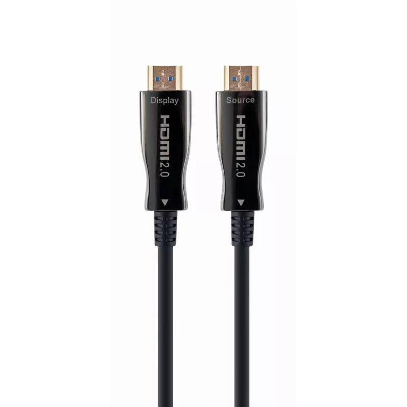 Gembird CCBP-HDMI-AOC-80M-02 HDMI-kaabel HDMI tüüp A (standard) Must