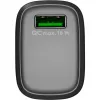 USB-A QC kiirlaadija (18 W) (must)