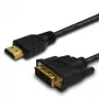 Savio CL-139 Kaabel E Adapter Video 1,8 M DVI-a HDMI Tüüp a (Standard) Must