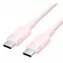 USB-C–USB-C kaabel Vention TRDP USB 2.0 1 m 0,48 Gbit/s 60 W Roosa