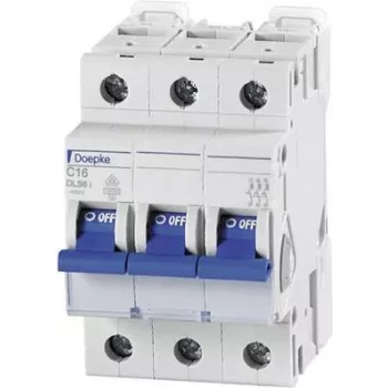 Miniatuurkaitselüliti DLS 6I C16-3 10 kA (09916293)
