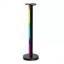 Yeelight Beam RGBIC Must laualamp — LED 12W, mitmevärviline meeleoluvalgustus, 400×117 mm, AC/USB 12V