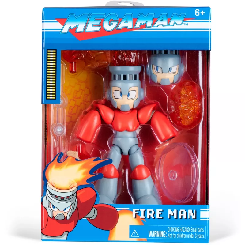 Figure Jada Toys Mega Man Fire Man 253251023 — kogumisfiguur, u 1:24 skaalal