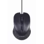 Juhtmega täissuuruses klaviatuur Gembird KBS-UM-04 USB QWERTY US English hiirega, must, 1,5 m kaabel