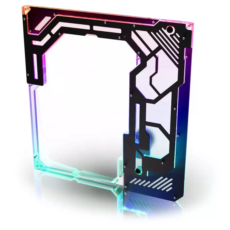 Korpuse külgpaneel Singularity Spectre 4 Aevum Dual Loop Side Panel Acrylic Clear must