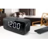 Kellraadio Muse M-192 CR — digitaalkell, FM-tuuner, 1,8-tolline LED-ekraan, must puit, AC 100–240 V, AAA varutoide