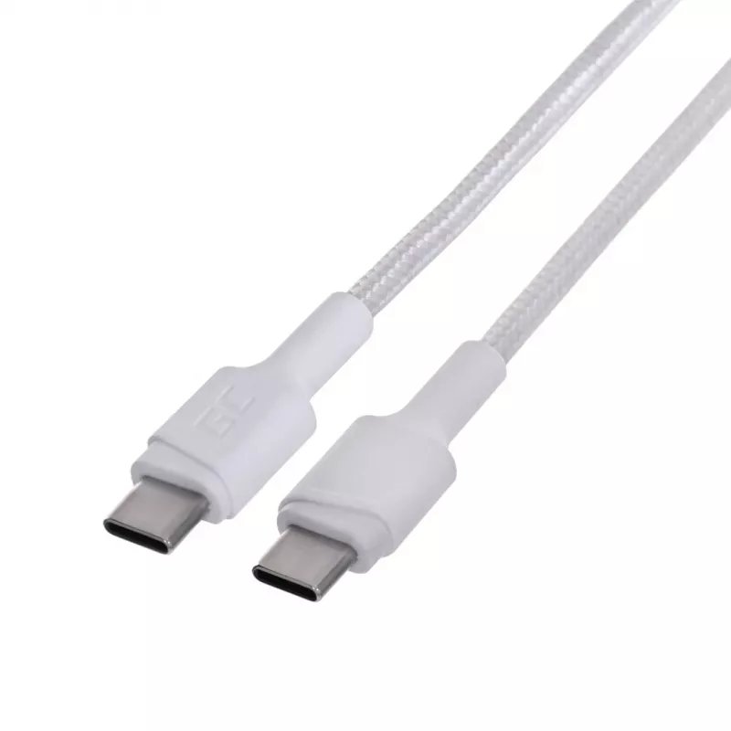 roheline Cell KABGC30W USB-kaabel USB 3.2 Gen 1 (3.1 Gen 1) 1,2 m USB-C valge