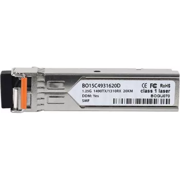 BlueOptics SFP-GIG-BX-D-BO fiiberoptiline võrgusaatja-moodul 1250 Mbit/s (SFP-GIG-BX-D-BO)