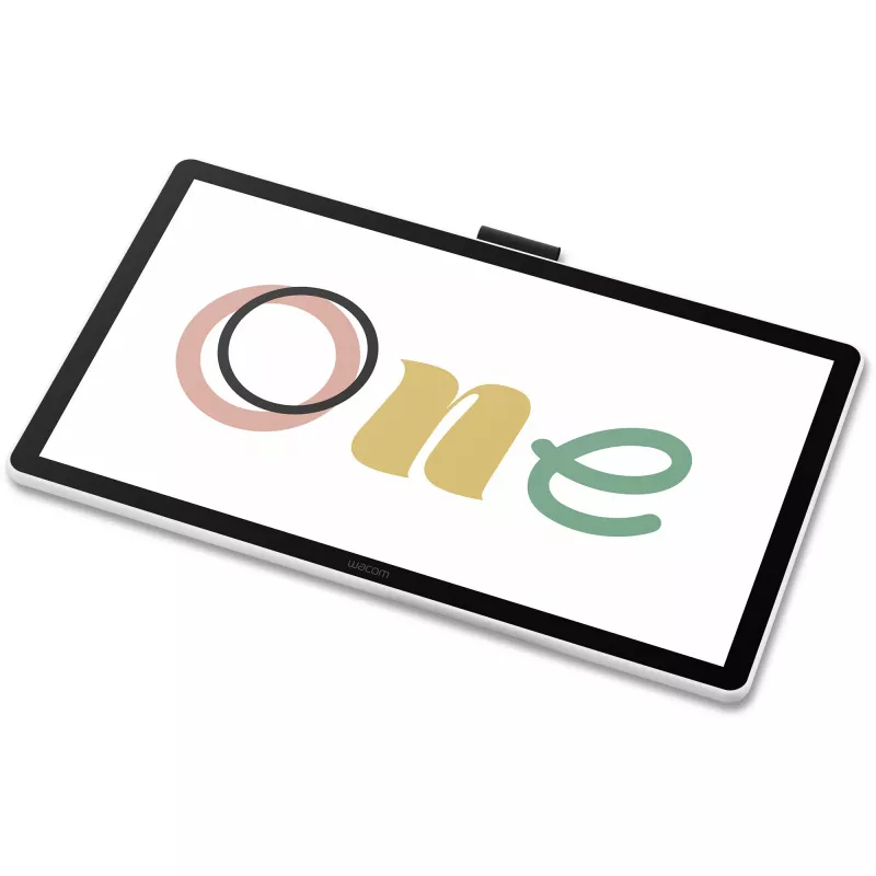 Wacom One Digitaalne Tahvel 14-tollise LCD-ekraaniga, reageeriv puutetehnoloogia, 4096 rõhutundlikkuse taset