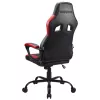 Subsonic SA5642-IM1 kontoritool polsterdatud istme ja seljatoega must punane