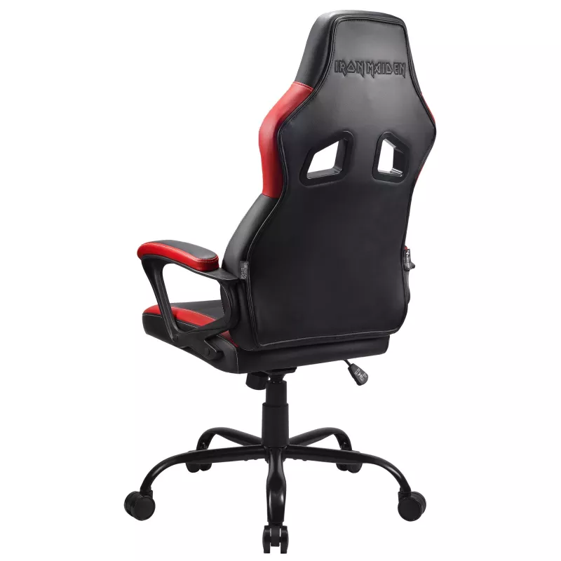 Subsonic SA5642-IM1 kontoritool polsterdatud istme ja seljatoega must punane