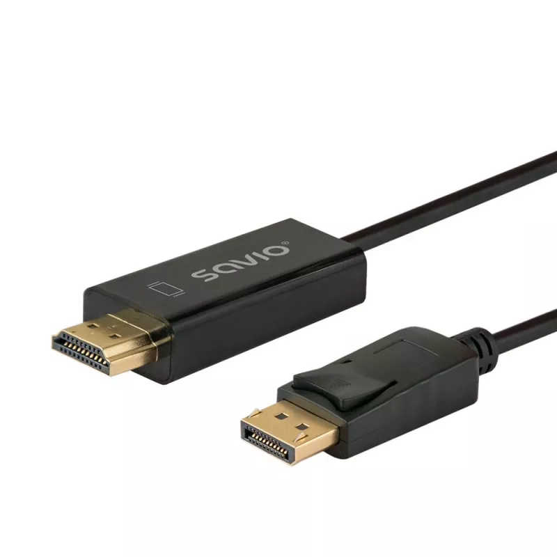 Kaabel DisplayPort HDMI 1,5 m, CL-183 Savio SAVKABELCL-183